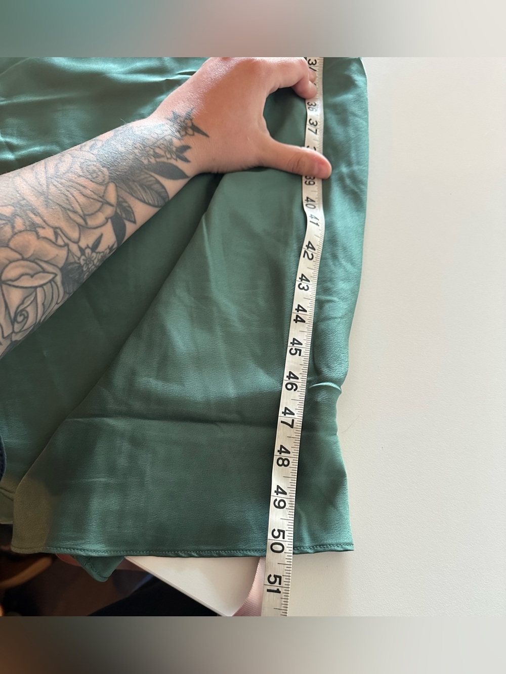 NEW House Of CB Teia Draped Corset Midi Dress Forest Pine Green S Satin - Picture 7 of 8
